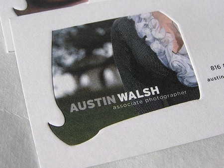 Austin Walsh business card design