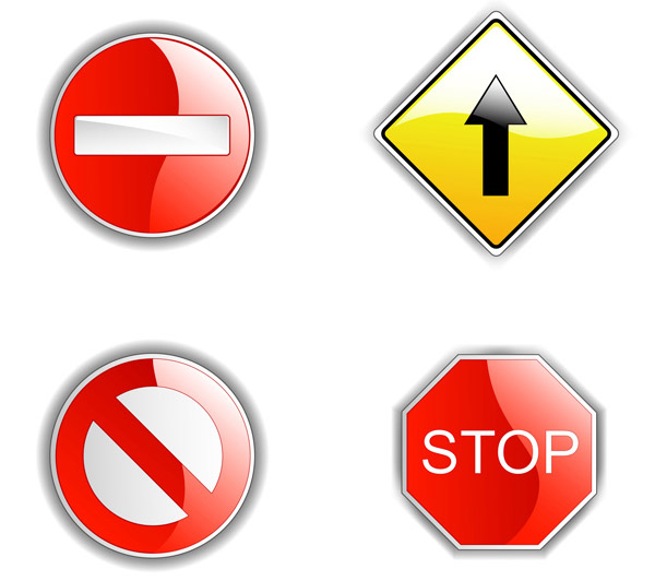Free Road Signs Vectors