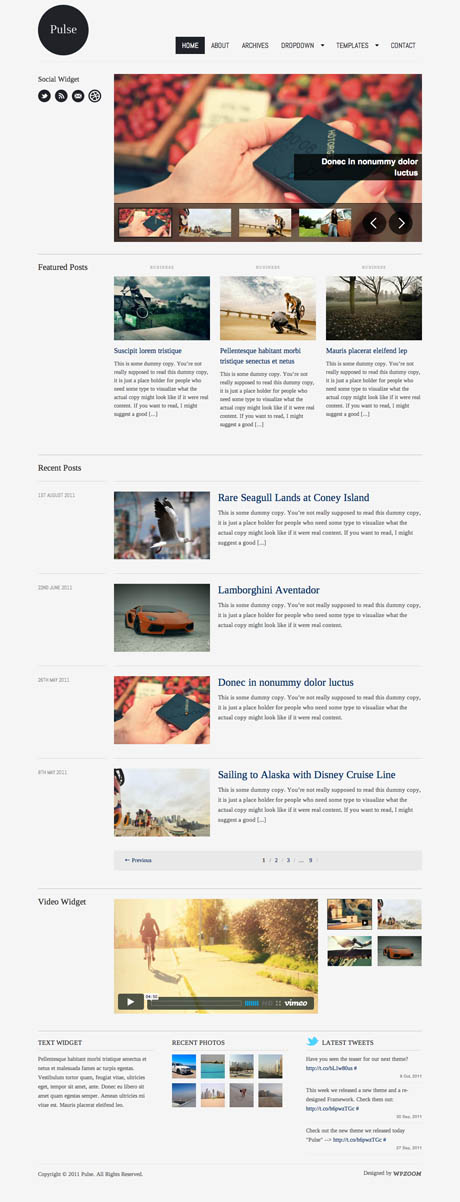 Pulse Wordpress Theme Pulse Wordpress Theme