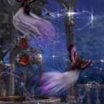 abstract image in purple