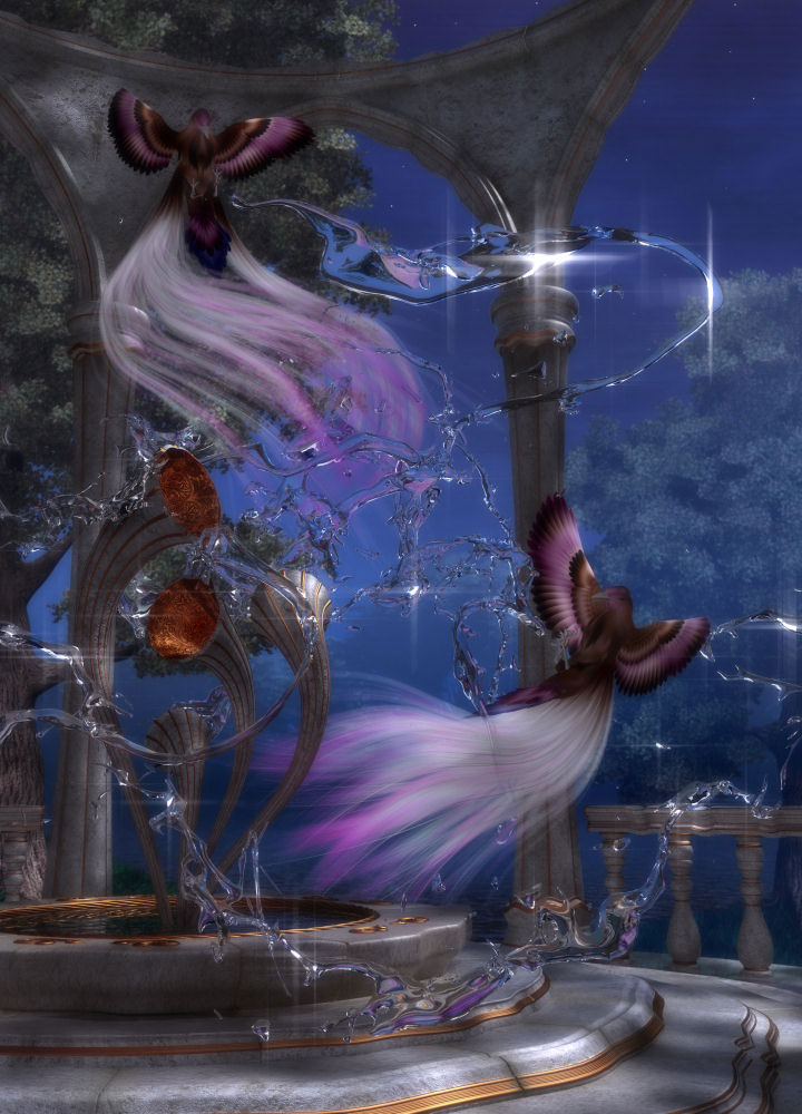 abstract image in purple