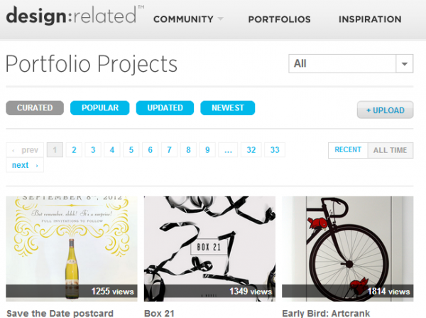 Categories in Portfolio