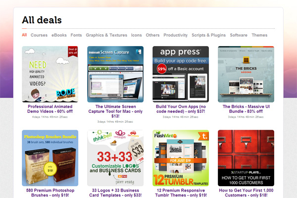 Deals for Designers