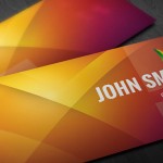 business card template