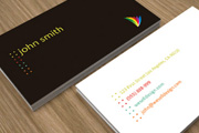 business card template