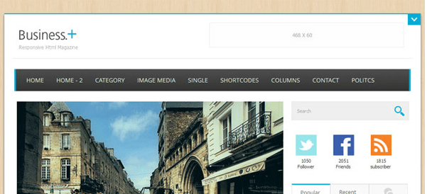 Responsive HTML templates