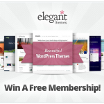 Elegant themes giveaway