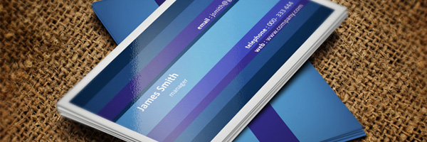 business card template