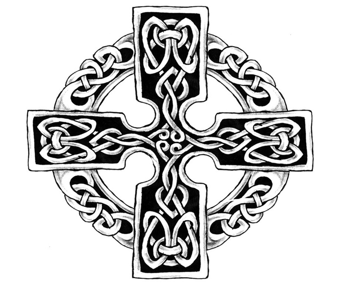 Keltische Kruis Tattoos