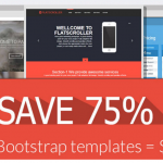 Bootstrap templates on offer