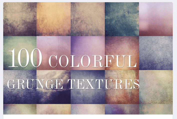 Colorful grunge textures