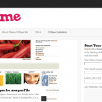 Please Critique Me Homepage