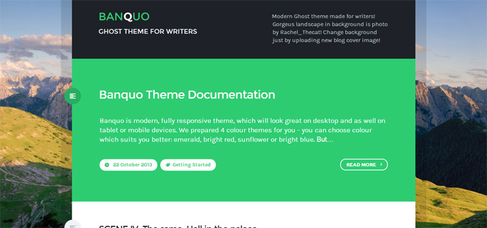 Banquo Ghost Theme