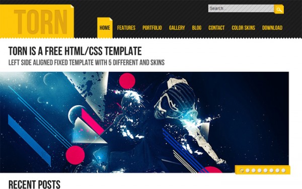 50+ Best Free HTML5 Website Templates [Preview + Download]