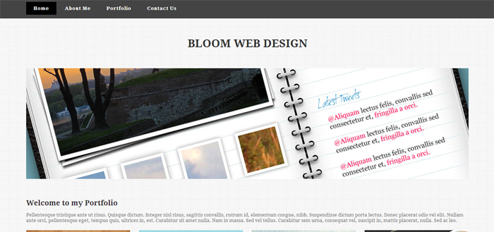 Portfolio Template Tutorial