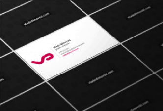 business card design