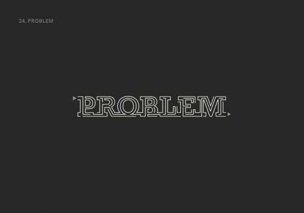 Top 25 Nouns Verbs Turned Into Clever Minimalist Typographic Logos