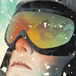 Ski goggles illustration
