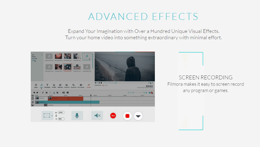 Filmora's Advanced Effects