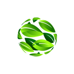 Globe leaf logo