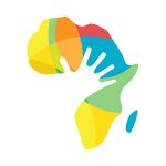 Colorful africa and hand