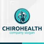 Chiropractic health logo