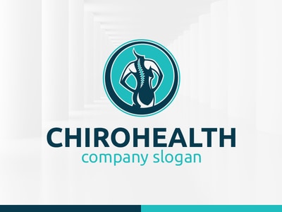 Chiropractic health logo