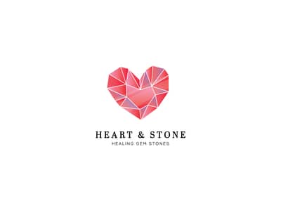 Heart and stone jewelry