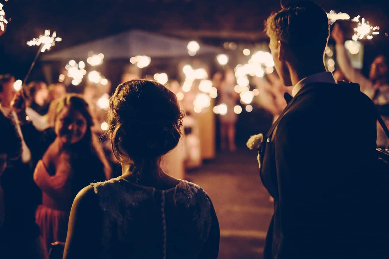marriage in the evening