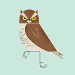 Realistic looking owl