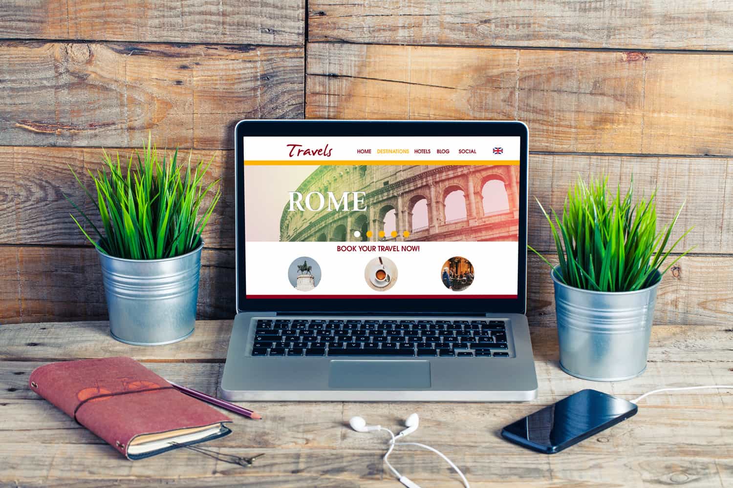 The 411 on Eye-Catching Travel Website Design