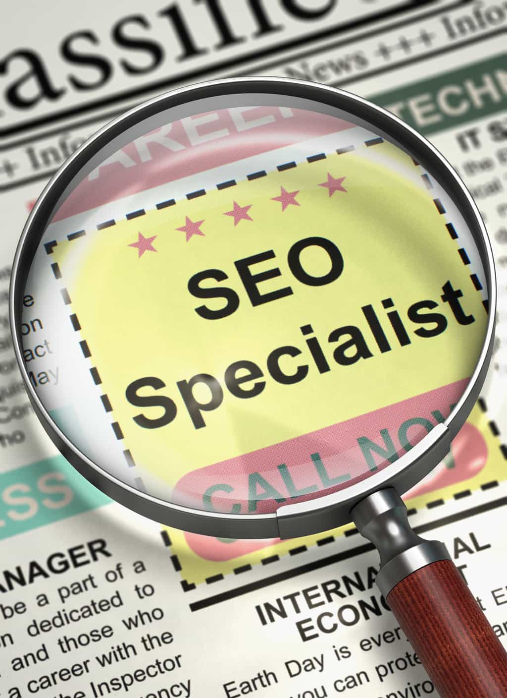We're Hiring SEO Specialist. 3D.