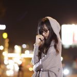 night shot with light