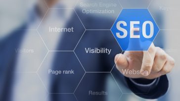 Search Engine Optimization consultant touching SEO