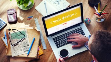 Web Design Online Technology Working Office Concept