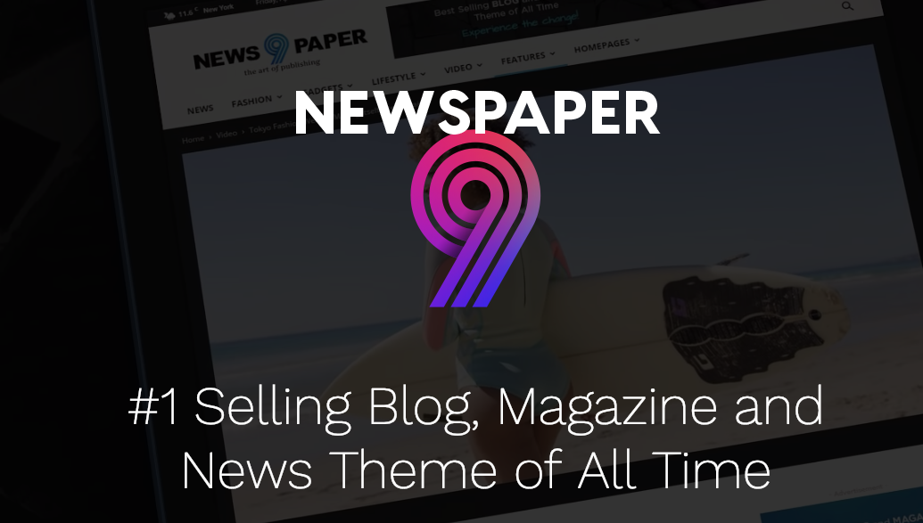 Newspaper Wordpress Theme Preview