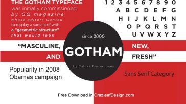 Gotham-Font Free Download