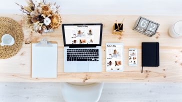 Responsive blog website