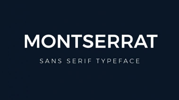 Montserrat-Font