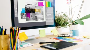 Graphic design studio