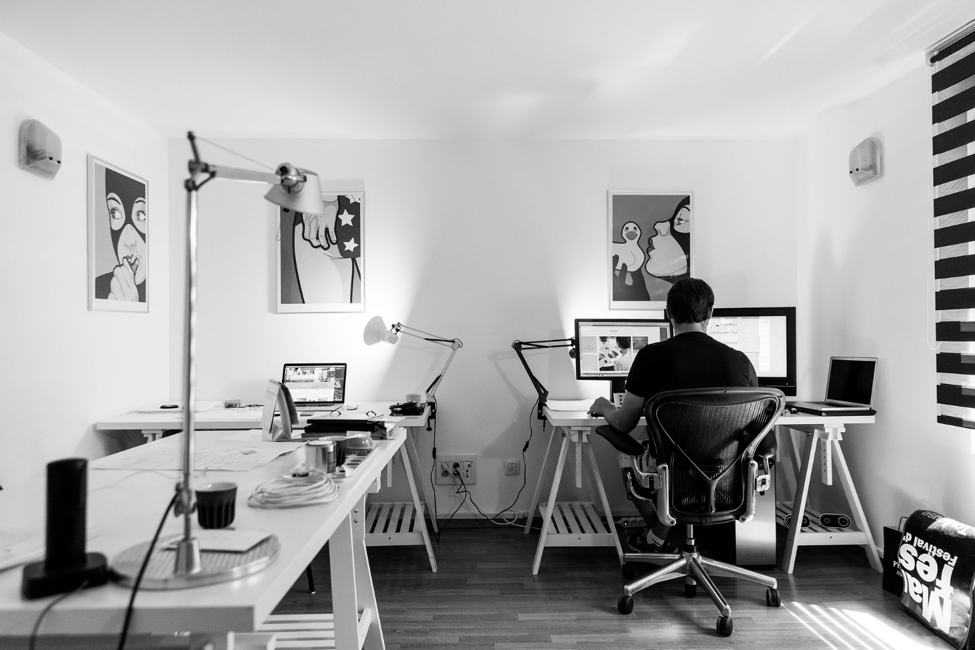Designer at work