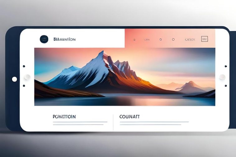 Minimalism website design